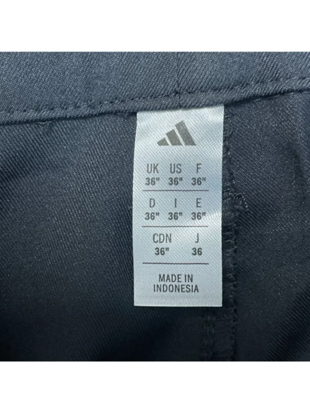 Adidas Men's 36 Golf Shorts Black Lightweight Performance Stretch F0991 - Picture 6 of 9